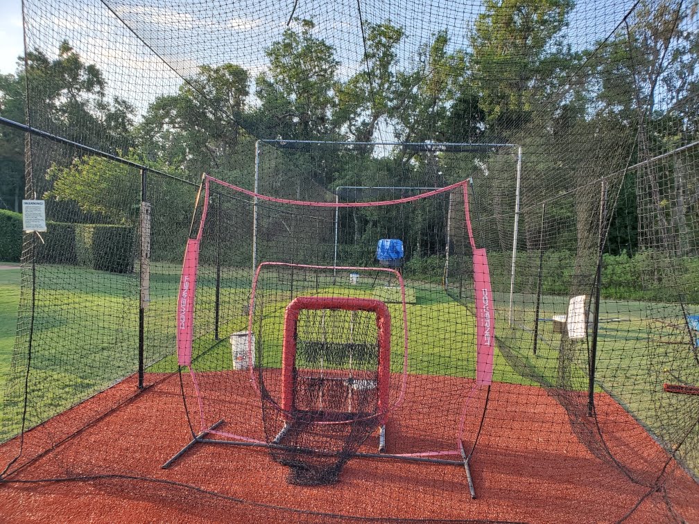 synthetic grass batting cage