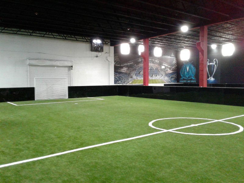 artificial grass sports field