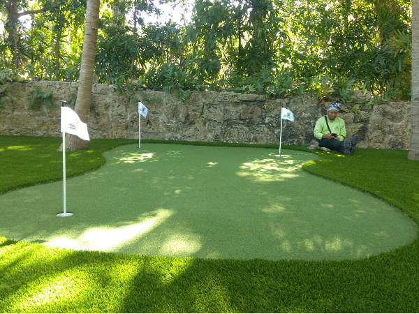 artificial grass putting green