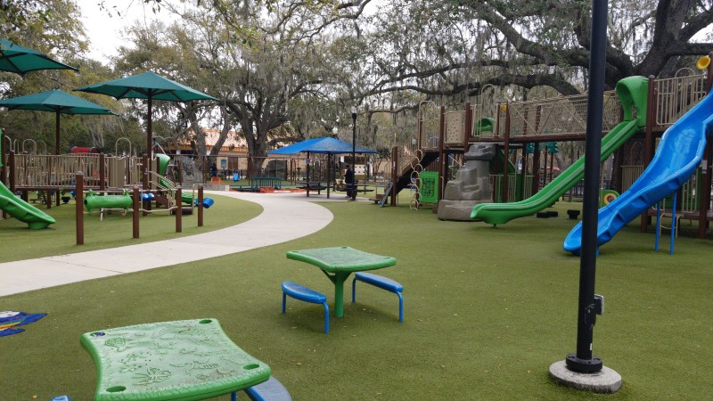 playground installation in Carrollwood