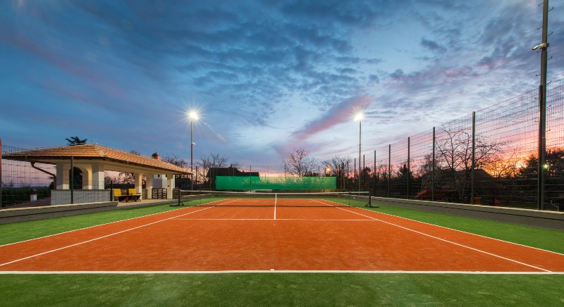 artificial grass sports field