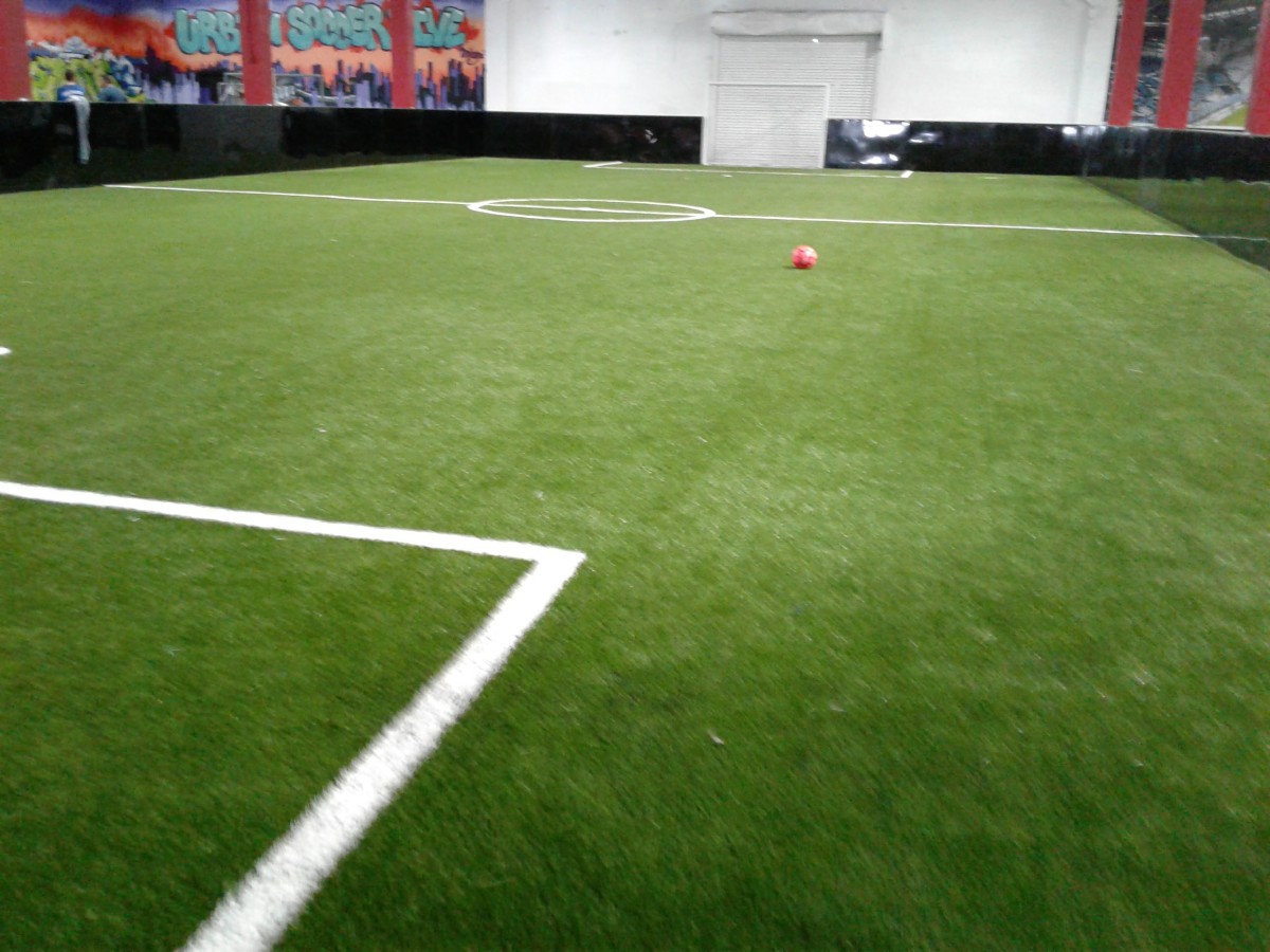 artificial grass sports field