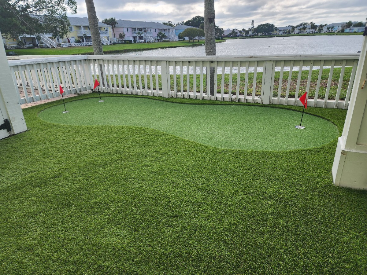 putting green installation