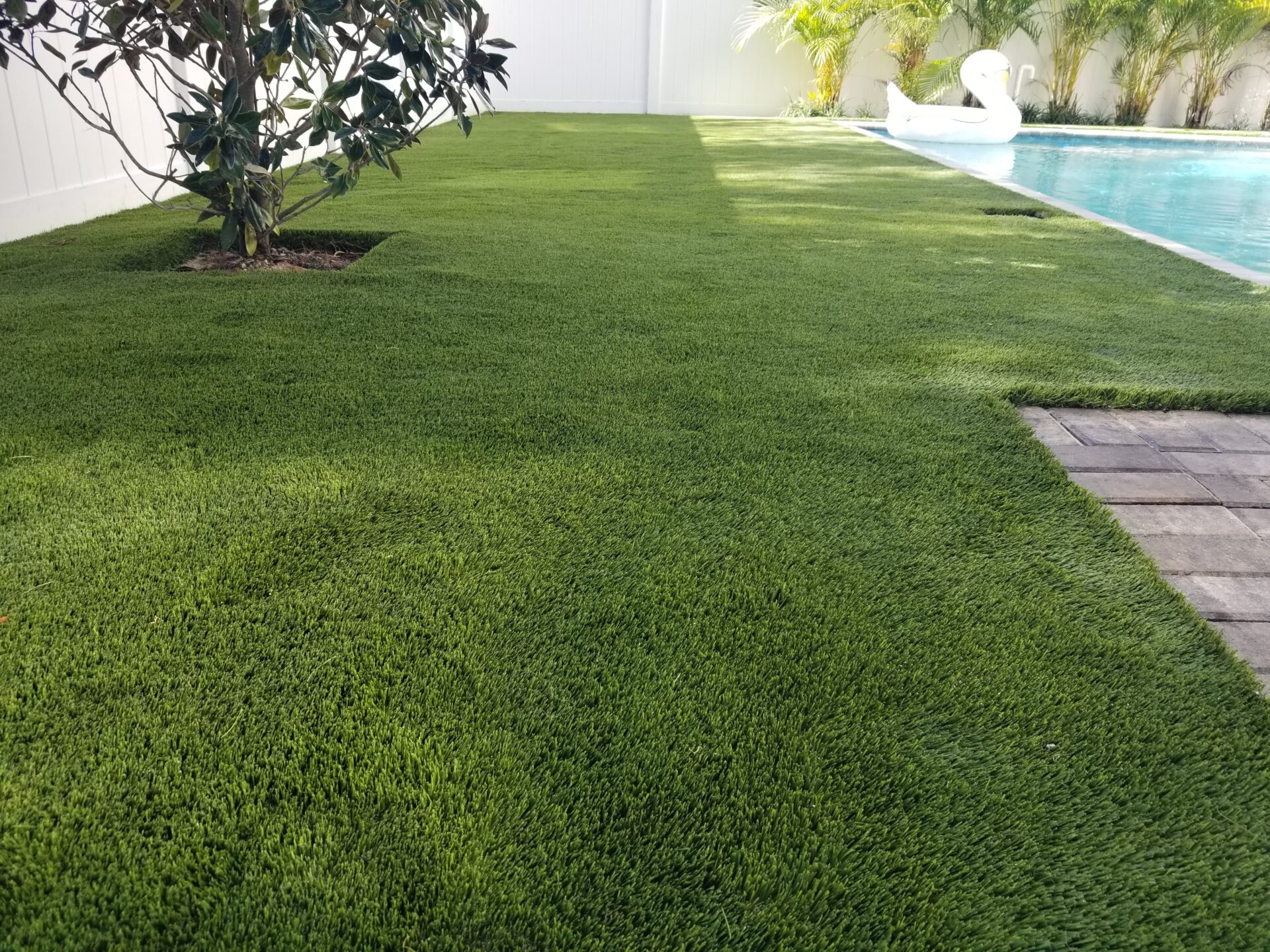 synthetic grass installation Carrollwood