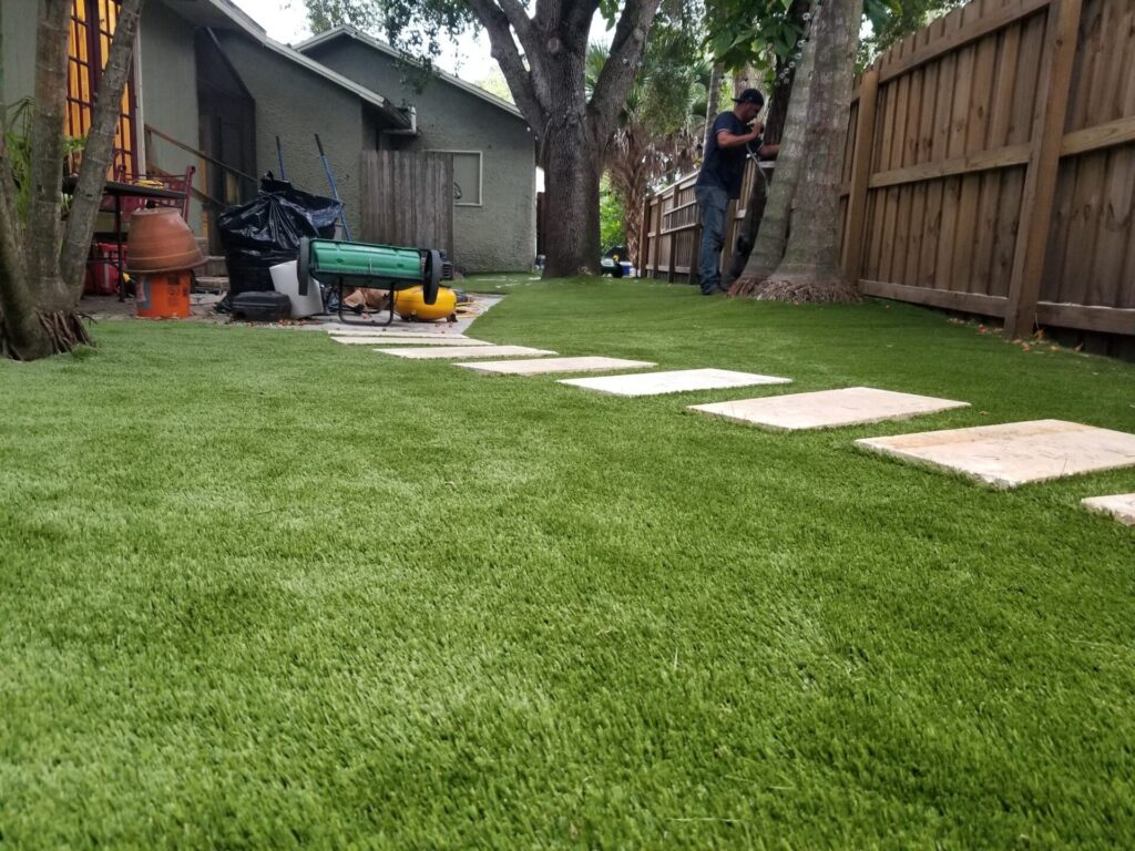 artificial grass installation 