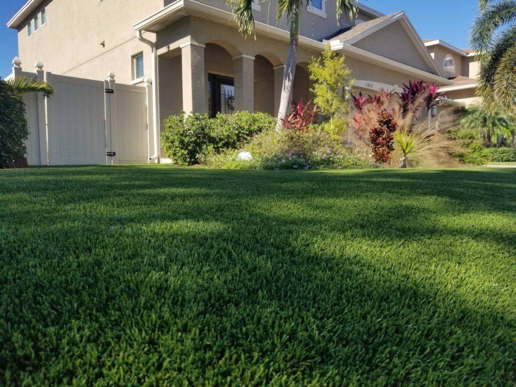 synthetic turf installation in tampa