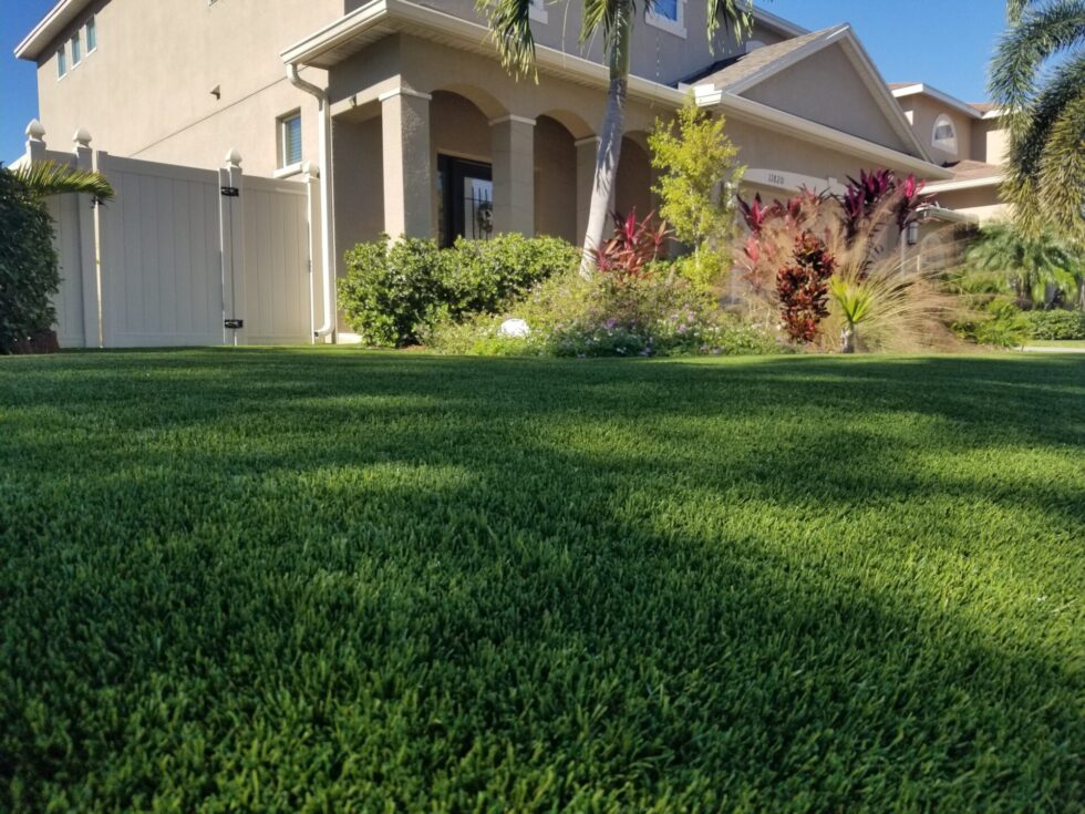 Artificial Grass Installation for Front Yards